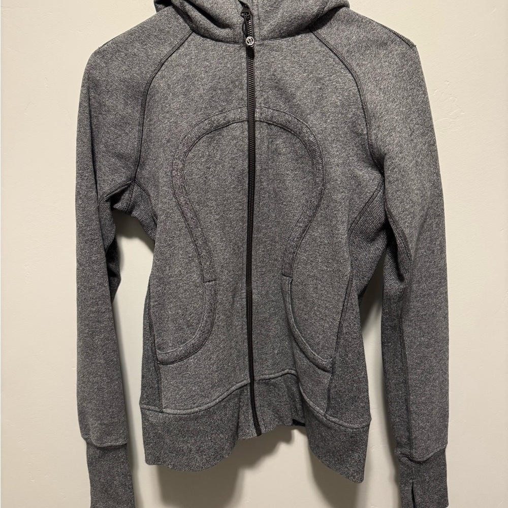 Lululemon full zip scuba size 6